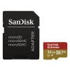 Tarjeta de Memoria SDHC Micro 32Gb Sandisk Extreme 100Mb/s Clase 10 + Adaptador