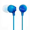 Auricular - Sony MDR-EX15LP Azul 8Hz–22kHz, Cable 1,2 mts