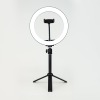 Aro de luz led swiss+go 26 cm para móvil  + Trípode Negro