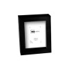 Marco Fotos Madera Modelo Block 50x70 Negro