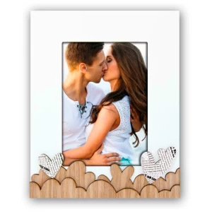 Goldbuch Romina Vertical Marco Fotos Madera 13x18 cm Blanco