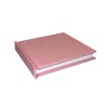 AP TexBook Álbum de Pegar 10x10 cm Tela Rosa con 20 páginas blancas