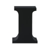 AP Letra Decorativa MDF - Letra I  15x18  Negra