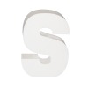 AP Letra Decorativa MDF - Letra S  15x18  Blanca