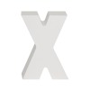 AP Letra Decorativa MDF - Letra X  15x18  Blanca