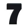 AP Letra Decorativa MDF - núm. 7  15x18  Negra