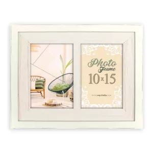 Zep Arlon 2Q Marco Fotos Madera 2x 10x15 cm Blanco