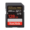 SanDisk Tarjeta Memoria SDXC 128Gb Sandisk Extreme Pro 200 Mb/s V30 UHS-I U3