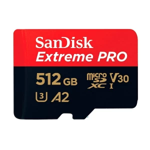 SanDisk Extreme Pro microSD 512GB 200MB/s + adaptador