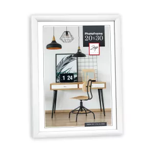 Zep P319 Basic Marco Fotos Plástico 10x15 cm Blanco Pack 12 u.