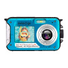 swiss+go Aquashot Cámara Compacta Sumergible 3 mts Azul + MicroSD 16Gb