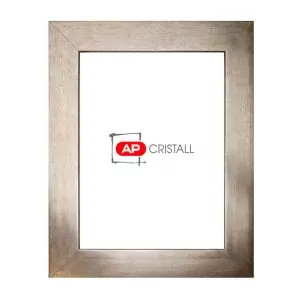 Marco Fotos Madera Modelo Euro III 18x24 Plata