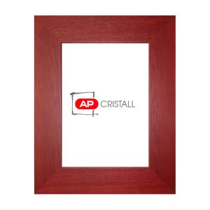 Marco Fotos Madera Modelo Euro III 30x45 Rojo