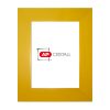 Marco Fotos Madera Modelo Euro III 40x50 Amarillo