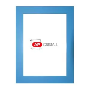 Marco Fotos Madera Modelo Euro II 24x30 Azul Claro