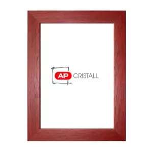 Marco Fotos Madera Modelo Euro II 20x25 Rojo