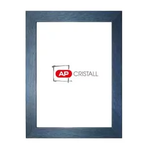 Marco Fotos Madera Modelo Euro II 24x30 Azul