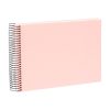 Goldbuch Bella Vista Album de Pegar 24x17 cm Espiral 40 hojas blancas Rosa