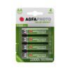 AgfaPhoto Recargable Pila AA/HR6 2300 mAh, Pack 4 u.