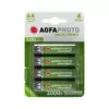 AgfaPhoto Recargable Pila AA/HR6 2300 mAh, Pack 4 u.