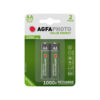 AgfaPhoto Recargable Pila AA/HR6 2300 mAh, Pack 2 u.