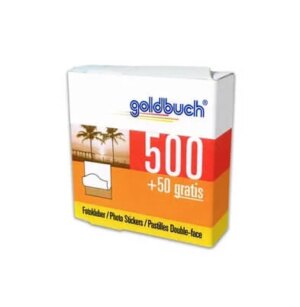 Adhesivo en puntos Goldbuch doble cara 1 Rollo x 500 u.