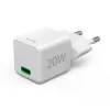 Hama cargador USB-C Super Mini 20W blanco con PD y QC