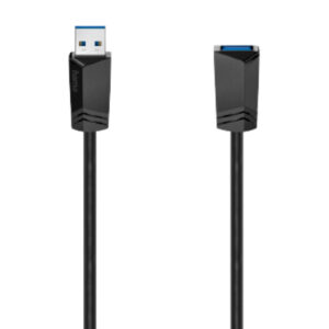Hama cable alargador USB 3.0 1,5 metros 5 Gb/s negro
