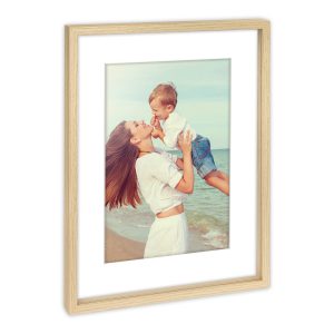 Zep Alice Marco Fotos Madera  20x30/30x40 Natural con Passepartout