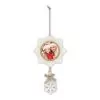 Zep Karl C Marco Adorno 7x7 cm Blanco Navidad