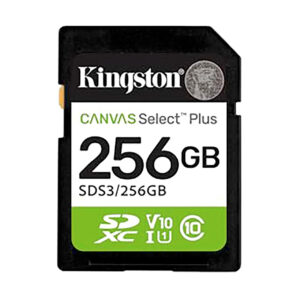 Kingston tarjeta SDXC 256GB Canvas Select Plus Clase 10
