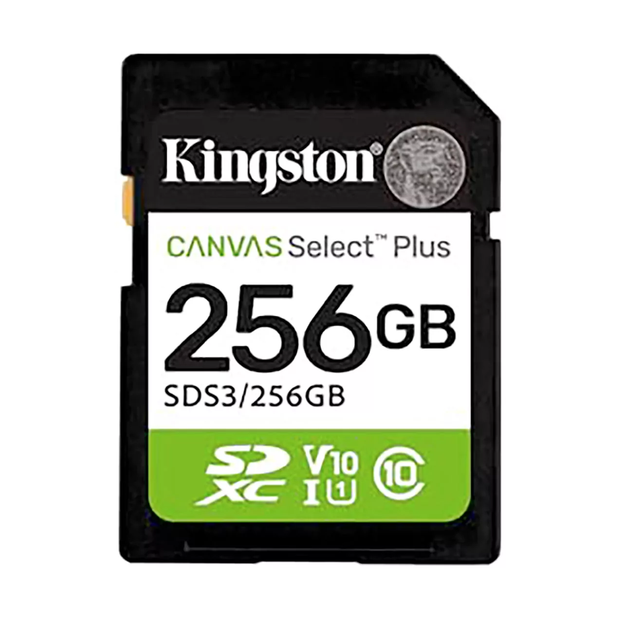 Kingston Tarjeta SDXC 256GB Canvas Select Plus – Clase 10 UHS-I V10 Kingston tarjeta SDXC 256GB Canvas Select Plus Clase 10