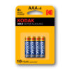 Kodak Max K3A Pilas AAA 1.5v Pack 4 uds