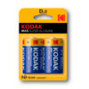 Kodak Max KD 2 Pilas LR 20 1,5v Pack 2 uds
