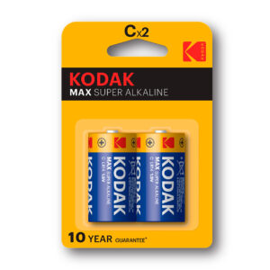 Kodak Max Pilas LR 14 1,5v KC 2 Pack 2 uds