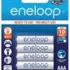 Pila AA Panasonic Eneloop Recargable R6 Ni-MH 1900mAh 1,2V Pack 4u