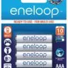 Pila AA Panasonic Eneloop Recargable R6 Ni-MH 1900mAh 1,2V Pack 4u