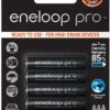 Pila AAA Panasonic Eneloop Pro Recargable R3 Ni-MH 930mAh 1,2V Pack 4u