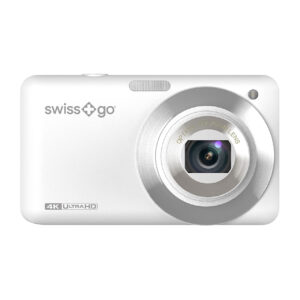 Swiss+Go SG55 cámara compacta blanca 8 MP con zoom 12x y vídeo 4K