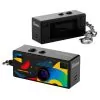 Swiss+Go mini cámara compacta digital negra tipo llavero