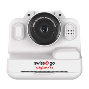 Swiss+Go Kidycam Joy cámara instantánea infantil papel térmico blanco y negro
