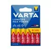 Varta Pila Alcalina Longlife MAX Power LR03 AAA Pack 4+2 u.