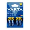 Varta Pila Alcalina Longlife Power LR6 AA Pack 4 u.