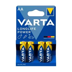 Inicio Varta Pila Alcalina Longlife Power LR6 AA Pack 4 u.