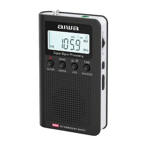 Aiwa RSD-45 radio de bolsillo AM FM con auriculares